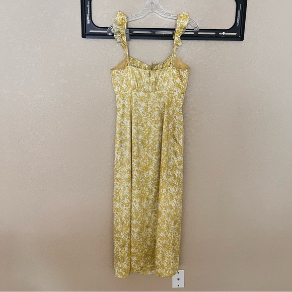 Cinq a Sept Milicent Womens Floral Printed Mid Calf Midi Dress 6 - Picture 16 of 16